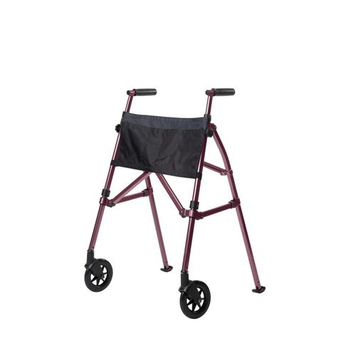 Andador con 2 ruedas - FOLDY-Walker - Rehastage - de altura variable / plegable
