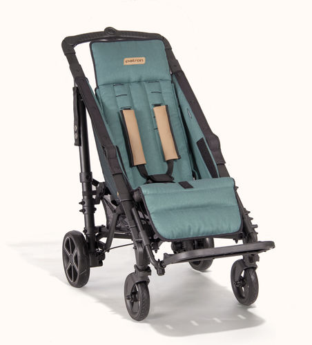 Carrito de altura regulable - piper - Schuchmann - con asiento ajustable / con respaldo regulable / con reposacabezas flexible