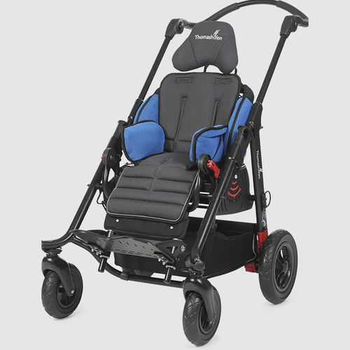Carrito con reposacabezas flexible - EASyS Modular S - Thomashilfen - para niños con discapacidad / de altura regulable / con asiento ajustable