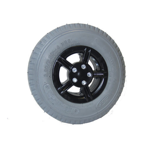 Rueda para silla de ruedas delantera - 8X3.00-4C165DALN-10R-L	 - Tre Emme Manufatti