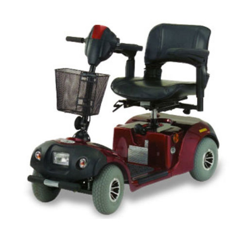 Scooter para movilidad reducida eléctrico - M4Jr.G8 - Wu's Tech - con 4 ruedas / con cesto