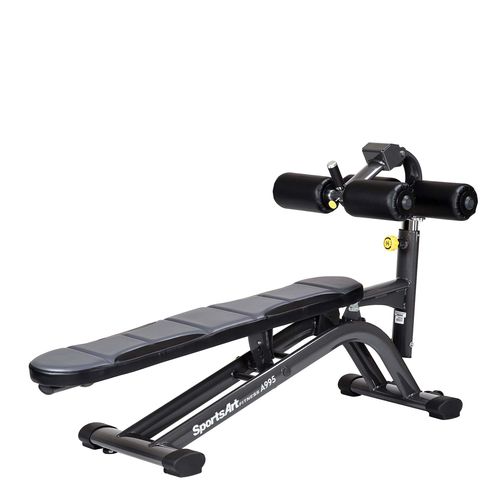 Banco de musculación para crunch abdominal - A995  - SportsArt Fitness