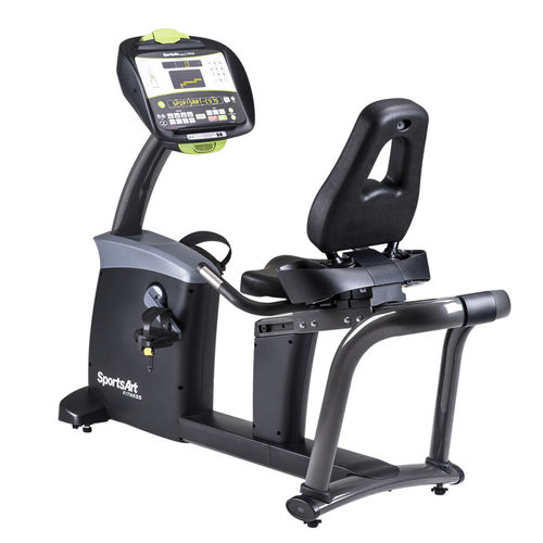 Bicicleta estática semiinclinada - C575R - SportsArt Fitness