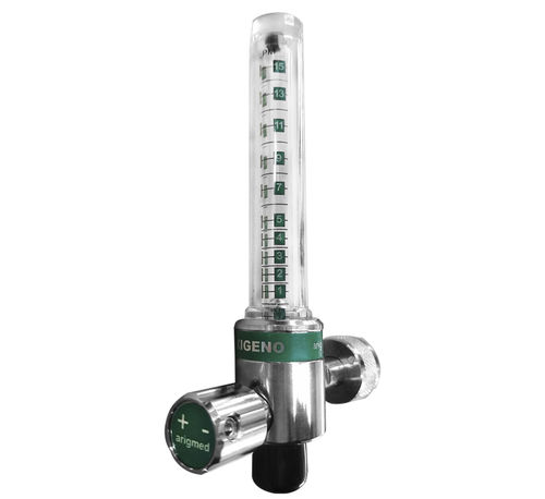 Flujómetro de área variable - Arigmed - doble / de oxígeno / para hospitales