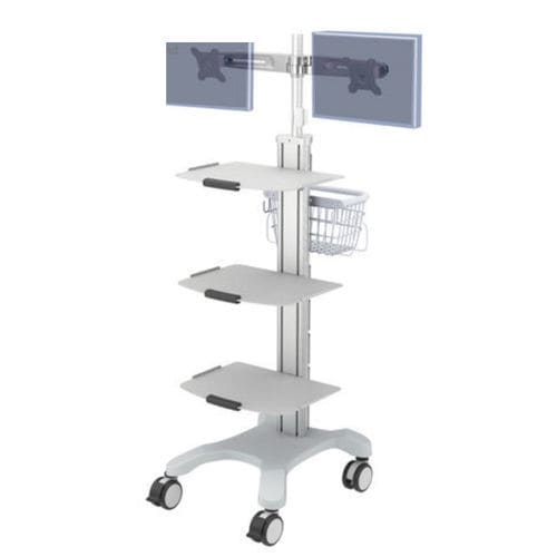 Carro para aparato - EC-002D - Rollsys - médico / de hospital / para dispositivos médicos