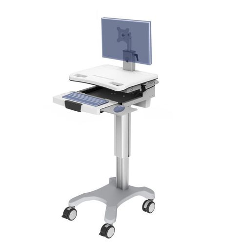 Carro informático para panel PC - BA-003 - Rollsys - para tablet PC / de altura variable