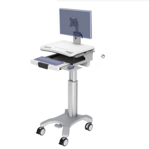 Carro informático para panel PC - BA-003F - Rollsys - para tablet PC / de altura variable / modular