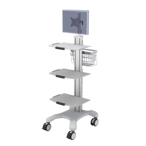 Carro para aparato - EC-002M - Rollsys - médico / para transporte / de almacenamiento