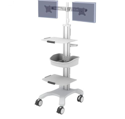 Carro para aparato - EC-005D - Rollsys - médico / para transporte / de almacenamiento