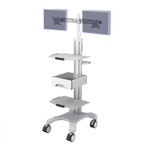 Carro para aparato - EC-006D - Rollsys - médico / de hospital / para dispositivos médicos