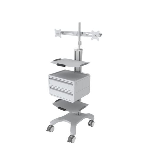 Carro para aparato - EC-007D - Rollsys - médico / para transporte / de almacenamiento