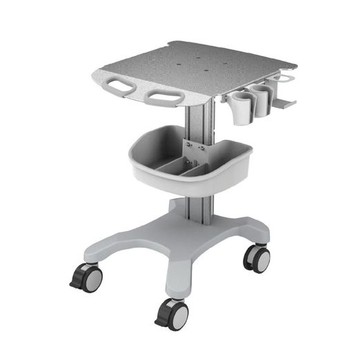 Carro para ecógrafo - UC-008 - Rollsys - médico / de transferencia / de aluminio