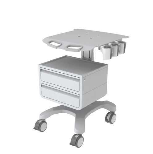 Carro para ecógrafo - UC-008T - Rollsys - médico / para transporte / de almacenamiento