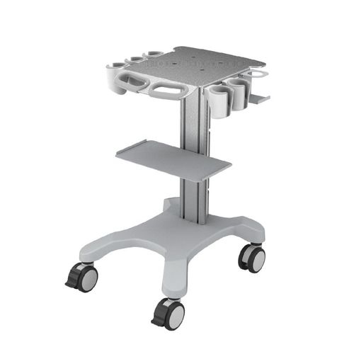 Carro para ecógrafo - UC-012A - Rollsys - médico / de aluminio / compacto