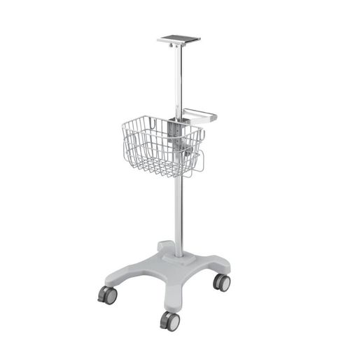 Carro médico - IMS-007C - Rollsys - para pantalla médica / para instrumental / con canasta