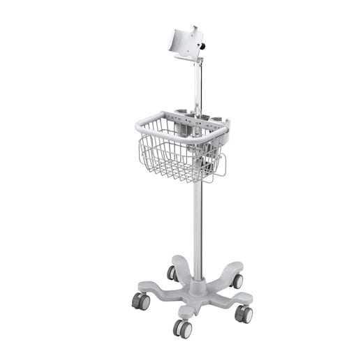 Carro para ecógrafo - UC-IVIZ - Rollsys - médico / de hospital / de aluminio anodizado