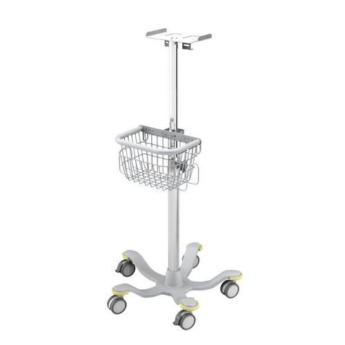 Carro médico - IMS-V100 - Rollsys - para pantalla médica / para cuidados / de aluminio anodizado