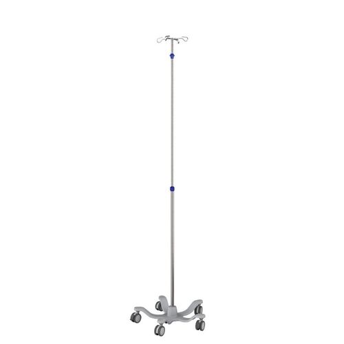 Portasueros con ruedas - IVS5-007 - Rollsys - 4 ganchos / telescópico / de acero inoxidable
