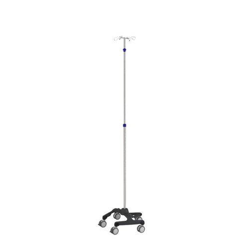 Portasueros con ruedas - IVS5-012 - Rollsys - 4 ganchos / telescópico / de acero inoxidable