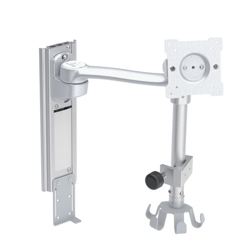 Brazo de soporte para monitor - Rollsys - médico / de pared / de montaje VESA