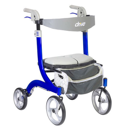 Andador con ruedas con 4 ruedas - Nitro DLX - Drive DeVilbiss USA - con asiento
