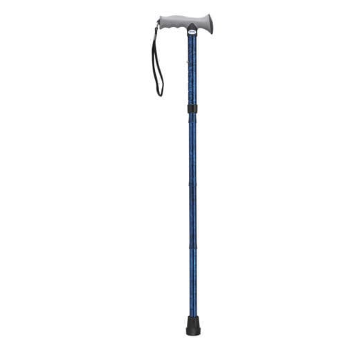 Bastón mango en T - RTL10370BC - Drive DeVilbiss USA - de altura regulable / plegable