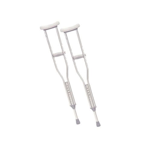 Muleta axilar - 10401-8 - Drive DeVilbiss USA - para adultos / de altura regulable