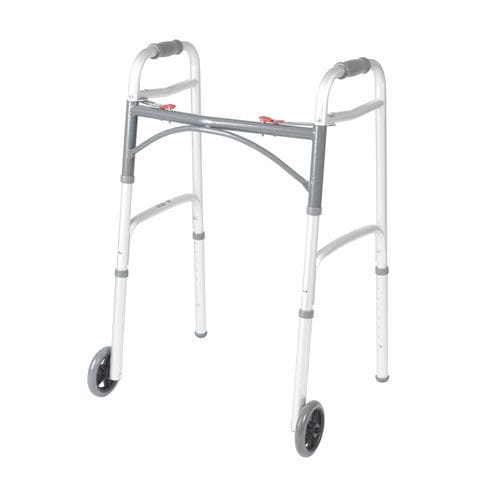 Andador con 2 ruedas - Deluxe - Drive DeVilbiss USA - de altura variable / plegable