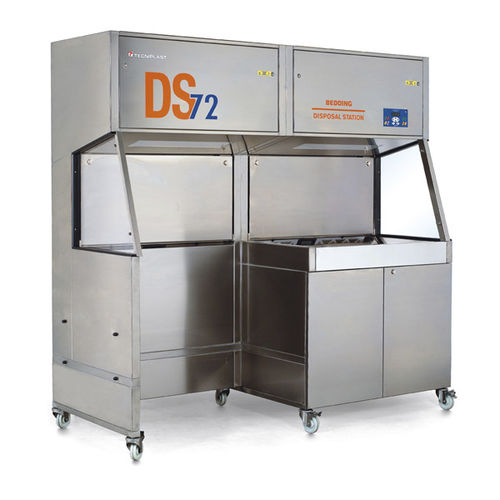 Cabina de contención - DS72 - Tecniplast - de laboratorio / de cambio de jaulas / compacta