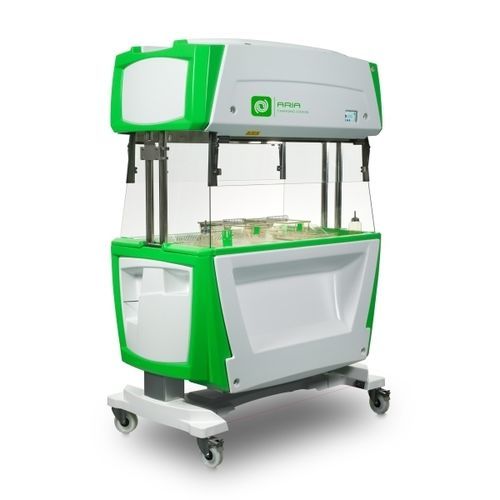 Estación de trabajo de cambio de jaulas - ARIA CS48 HP - Tecniplast - portátil / automática / elevadora