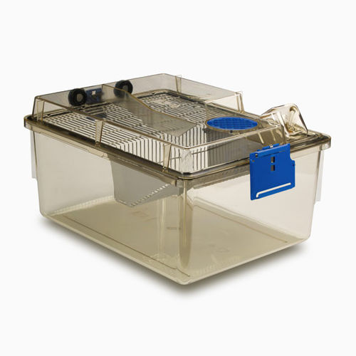 Jaula para la experimentación animal con ventilación - 1500U - Tecniplast - para roedores / modular