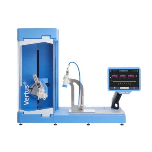 Sistema de prueba de control - Vertus® III - Copley Scientific - de caudal de aire / de pH / para uniformidad de dosis administrada