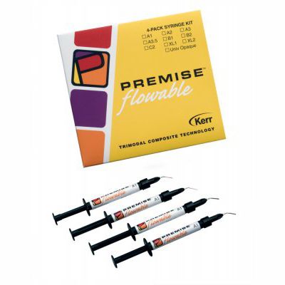 Material dental de composite fluido - Premise™ Flowable - Kerr Corporation - para restauración dental / radiopaco