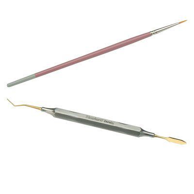 Espátula para composite dental - 335 series - Kerr Corporation - doble / de aluminio