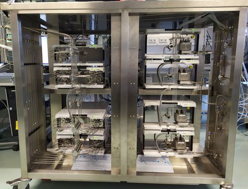 Sistema de cromatografía LC - SMB - KNAUER - para la industria farmacéutica / piloto