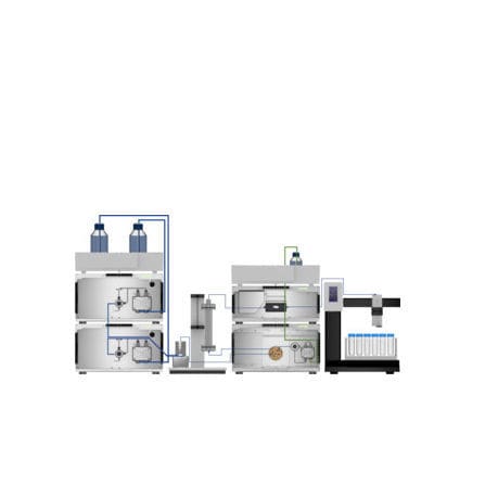 Sistema de cromatografía HPLC - AZURA Prep. - KNAUER - piloto / UV