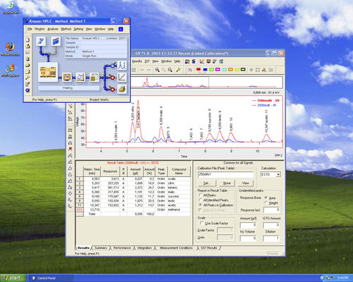 Software de cromatografía - ClarityChrom 8.7 - KNAUER - de análisis / de gestión de datos / de control