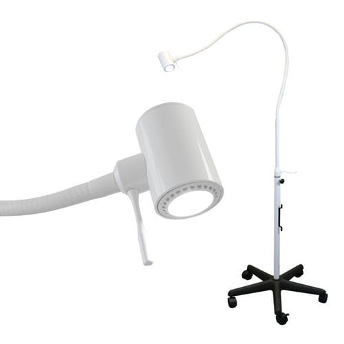 Lámpara para exploración led - X1 series - Daray Medical - de pared / en riel / móvil
