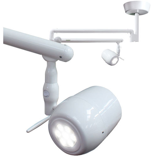 Lámpara para exploración led - X4 series - Daray Medical - de pared / en riel / móvil