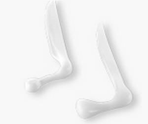 Implante de dorso nasal - Silimed® - Sientra - anatómico / de silicona