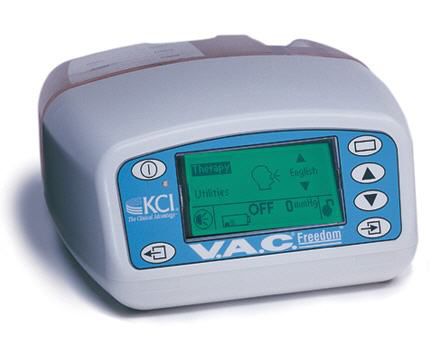 Sistema de terapia de presión negativa para heridas con batería - V.A.C. Freedom - Kinetic Concepts