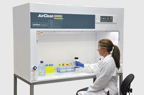 Cabina de limpieza de laboratorio - AC4000HLF, AC8000HLF - Airclean Systems - de mesa / HEPA / de flujo laminar horizontal
