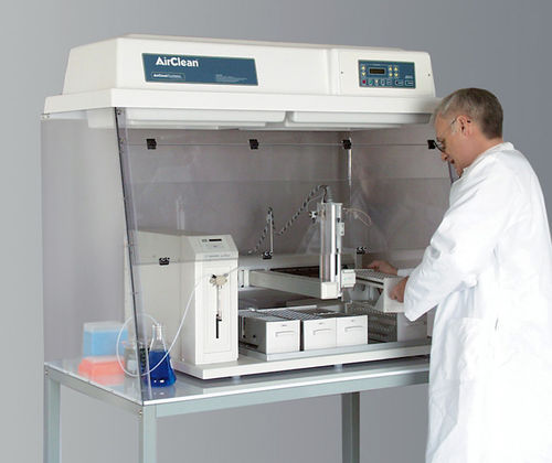 Campana de contención - Airclean Systems - para riesgos biológicos / de laboratorio / de mesa