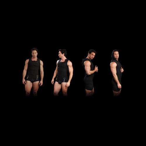Chaleco de compresión para el cuidado posoperatorio - ALPHAWEAR™ - Alpha Aesthetics - unisex / negro