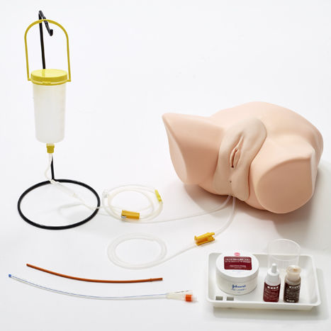 Simulador de paciente de cateterismo - M200-1 - Sakamoto Model Corporation - para lavado intestinal / para cuidados ginecológicos / femenino