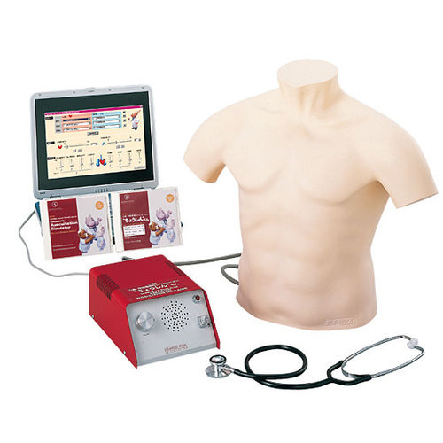 Simulador de paciente de auscultación - M164-1 - Sakamoto Model Corporation - de respiración / de frecuencia cardíaca / para cuidados de urgencias