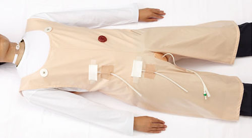 Traje de simulación de cateterismo - M177 - Sakamoto Model Corporation - de drenaje / para sutura / para cuidados de enfermería
