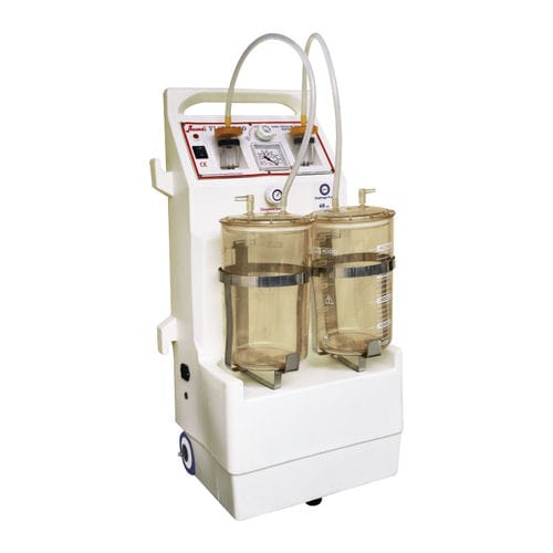 Aspirador quirúrgico eléctrico - FLOVAC 50 - Anand Medicaids - para cirugía ginecológica / para drenaje quirúrgico y desbridamiento / con ruedas