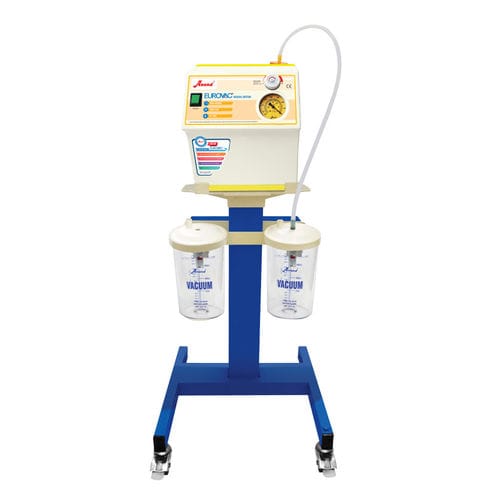 Aspirador quirúrgico eléctrico - EUROVAC  - Anand Medicaids - para cirugía dental / con ruedas