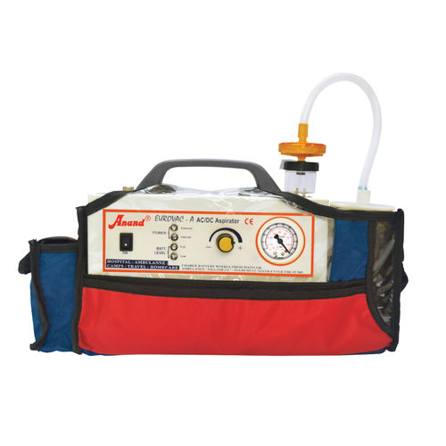 Aspirador quirúrgico con batería - EUROVAC A - Anand Medicaids - para drenaje quirúrgico y desbridamiento / portátil